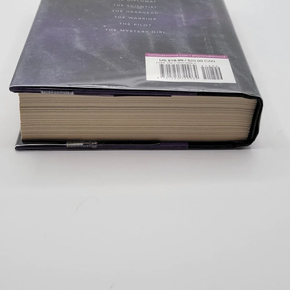 Amie Kaufman Aurora Rising Hardcover First Edition Ex-Library YA Sci-Fi Good